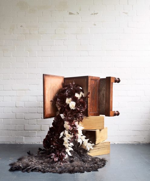 Untitled (Commode), 2008, mixed media, 100 x 50 x 80cm