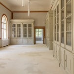 Shroud, 2013, bone ash, dimensions variable