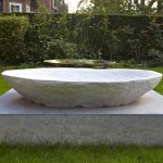 Untitled (love & loss), 2014, plaster, concrete, moss, dimensions variable